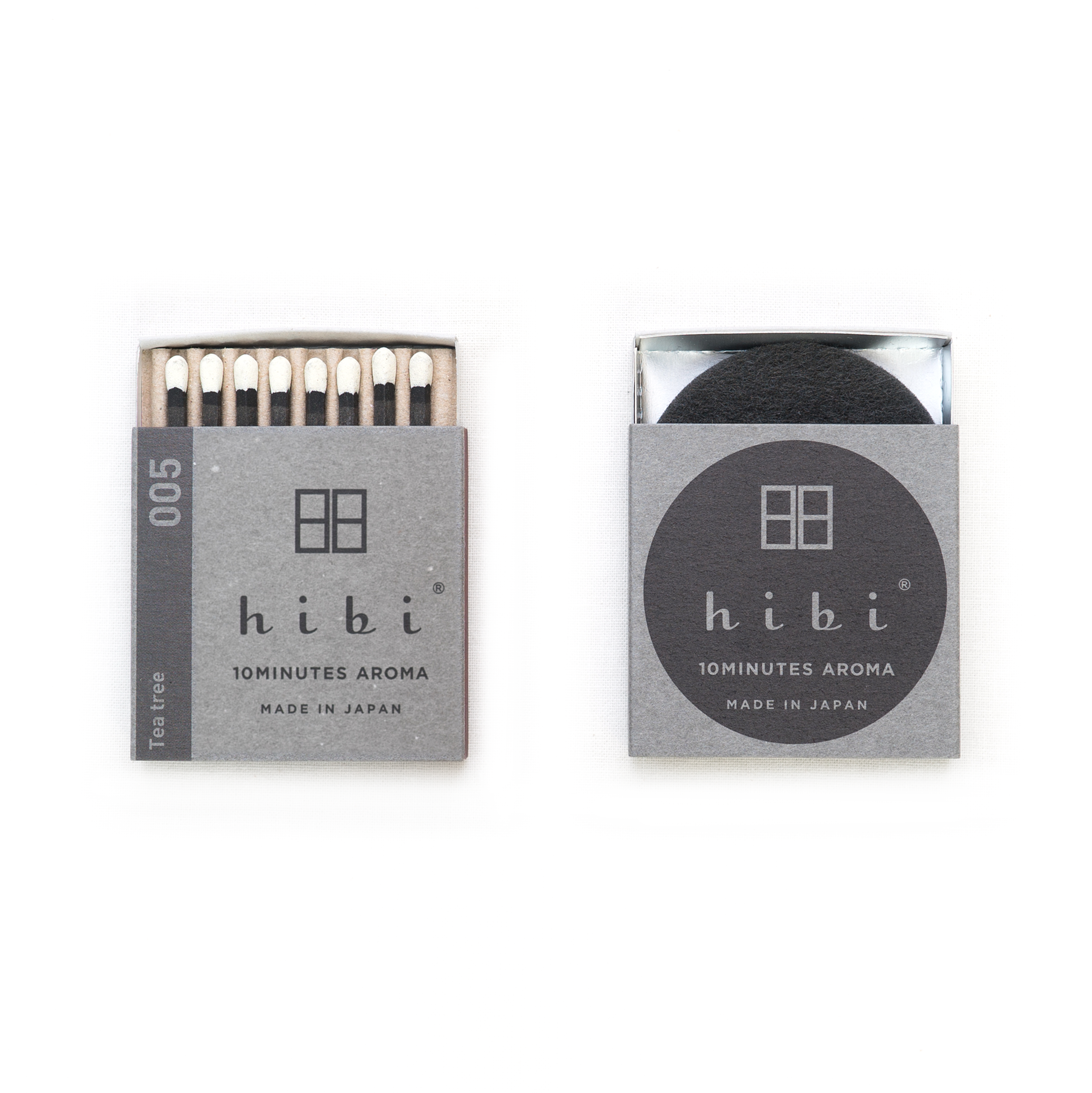 Hibi - Box of 8 Incense Matches: Lemongrass