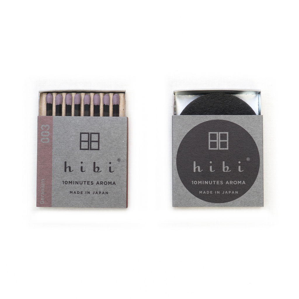 Hibi - Box of 8 Incense Matches: Ylang Ylang