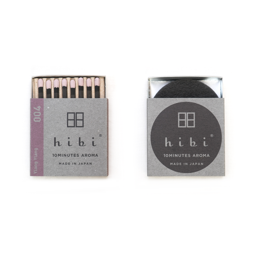 Hibi - Box of 8 Incense Matches: Lemongrass
