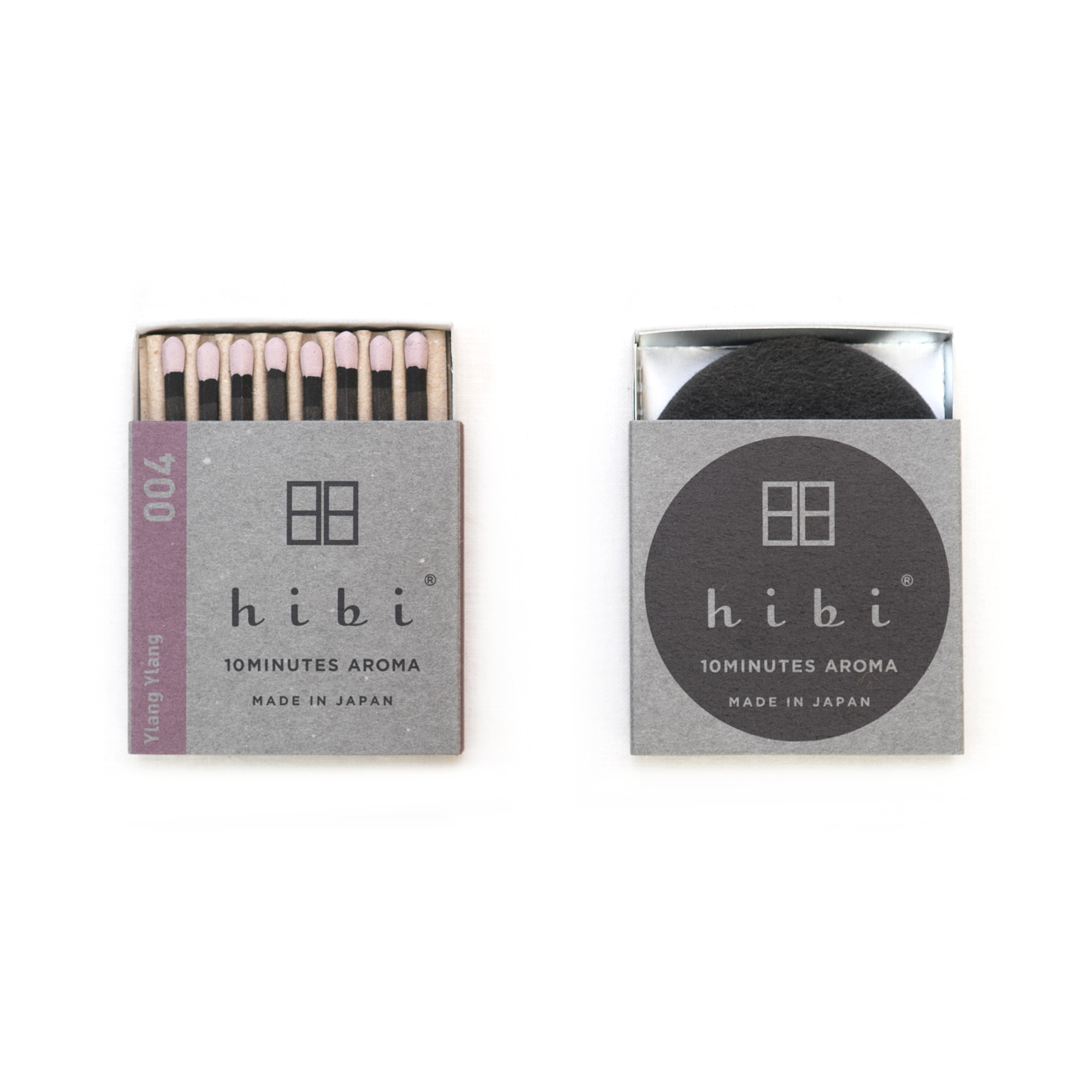 Hibi - Box of 8 Incense Matches: Lemongrass