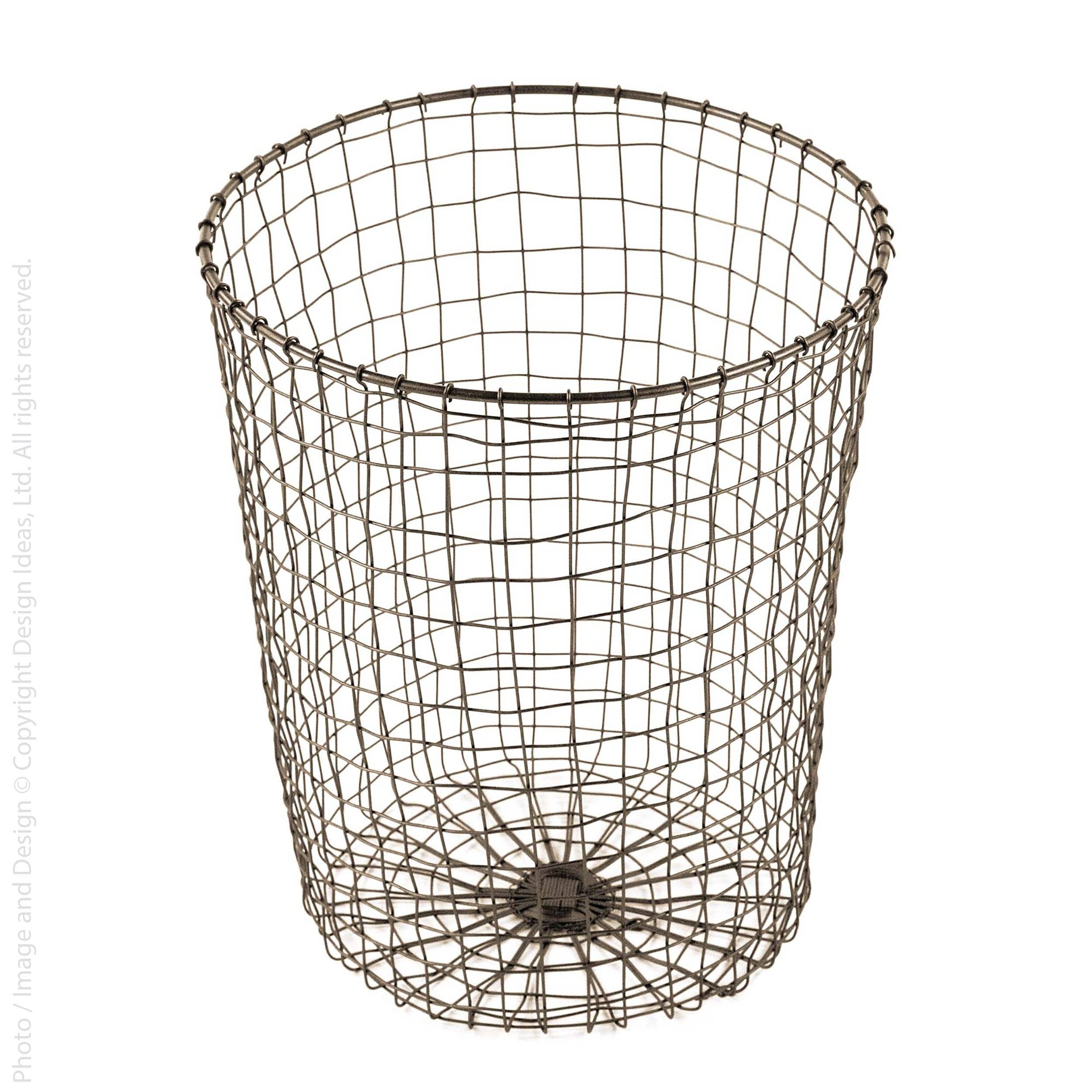 Woven Wire Wastecan