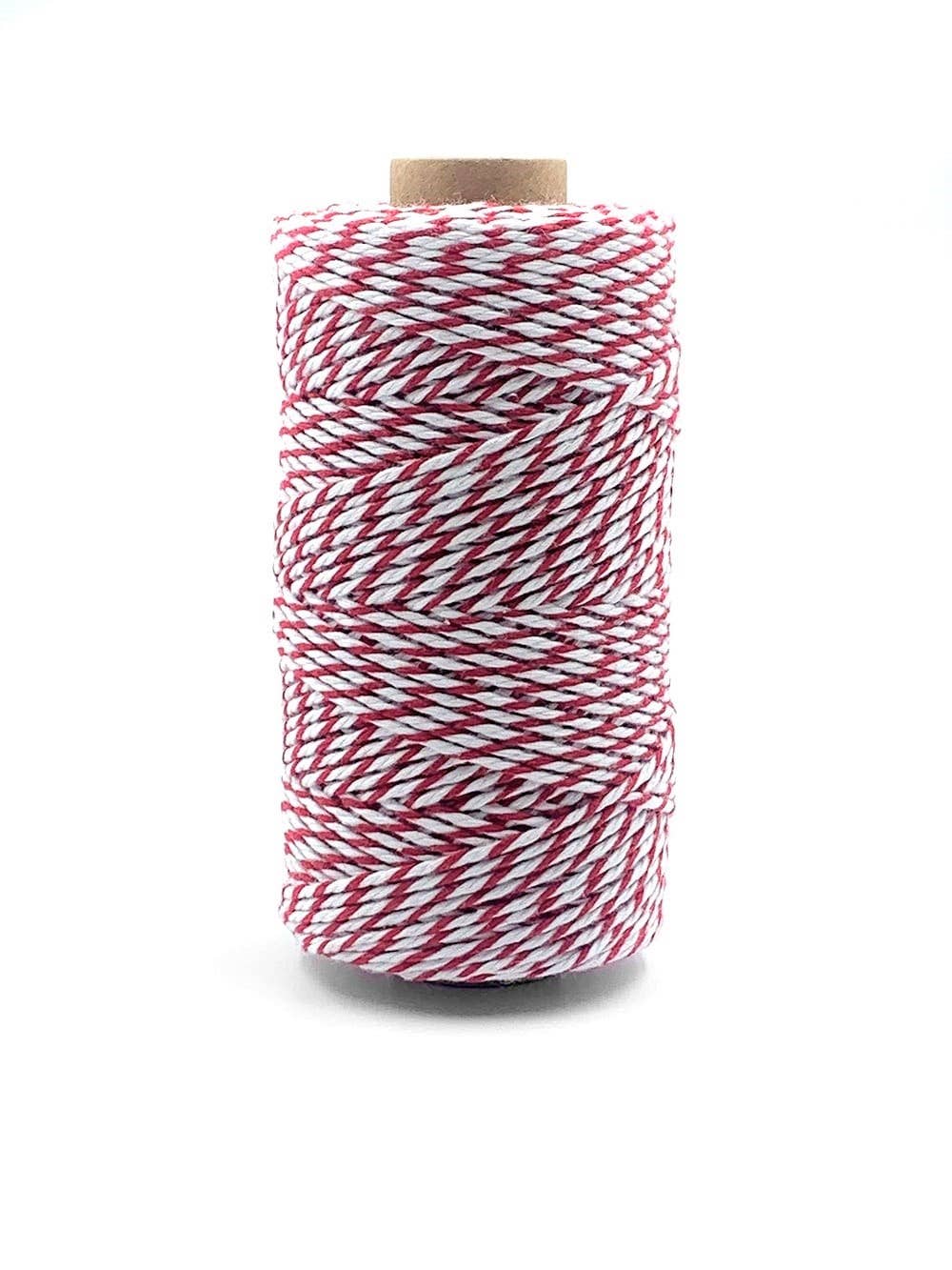 100% Cotton Red & White Baker's Twine - 2mm