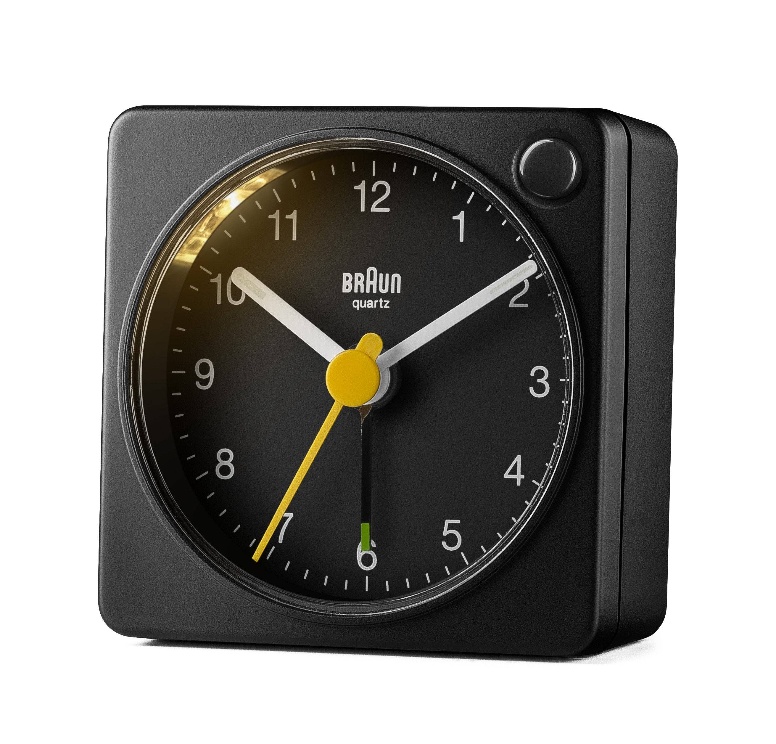 Travel Alarm Clock - Black