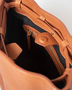 Mecha Mendez Handbag - Bucket - Tan