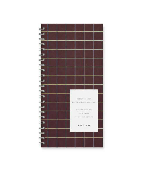 Spiral Weekly Planner - Luca
