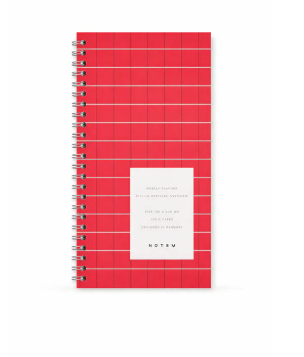 Spiral Weekly Planner - Luca