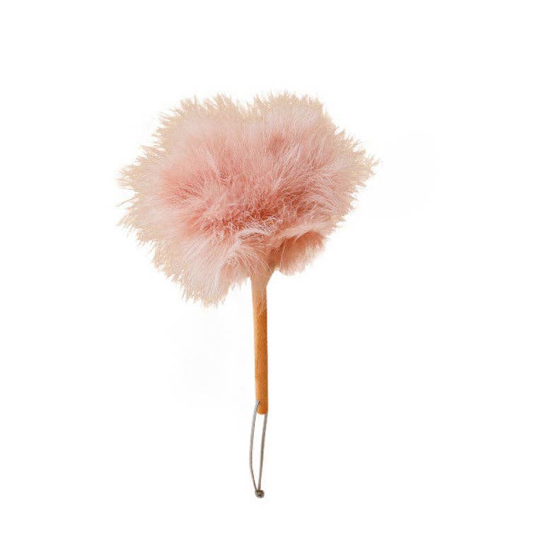 Pink Ostrich Feather Duster