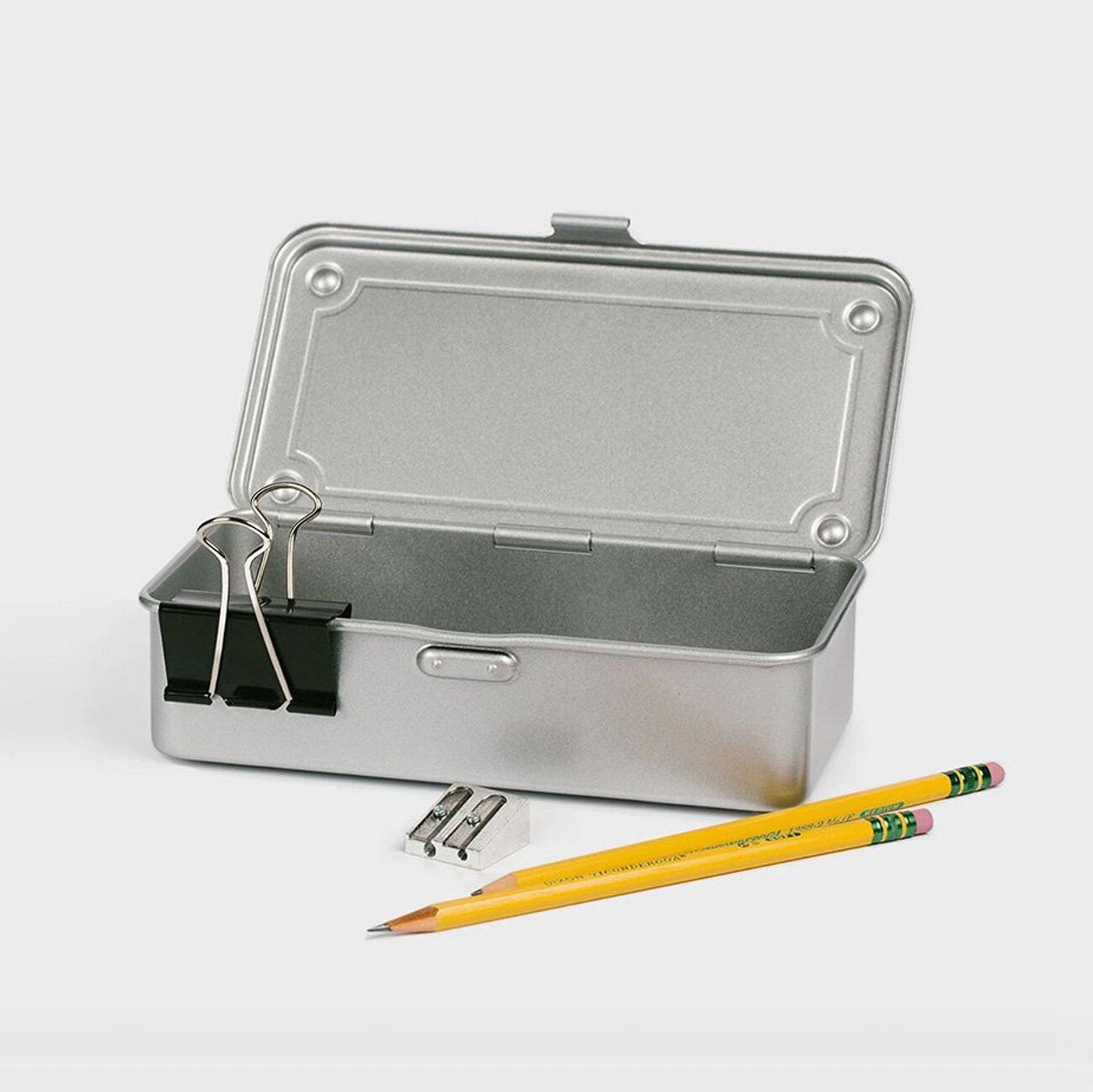 Steel Stackable Storage Box T-190 - Silver