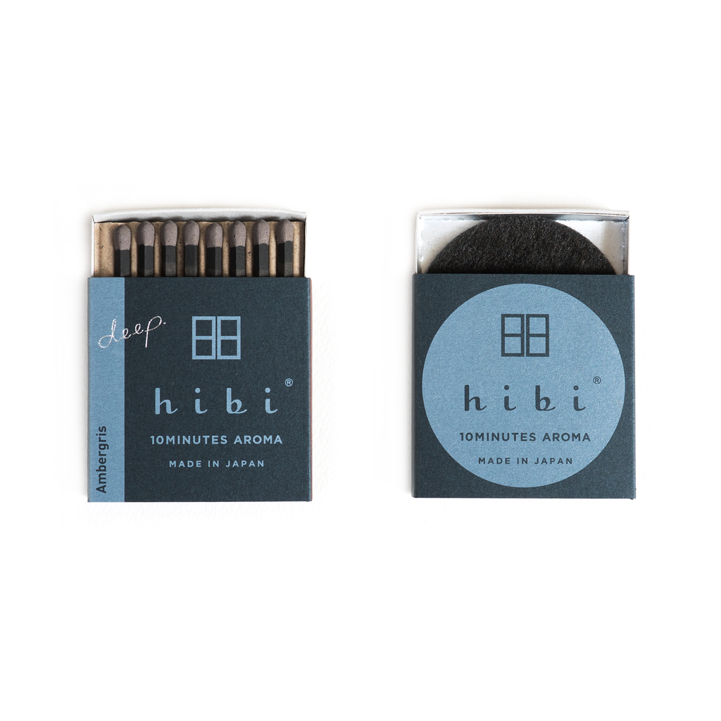 Hibi - Box of 8 Incense Matches: Lemongrass