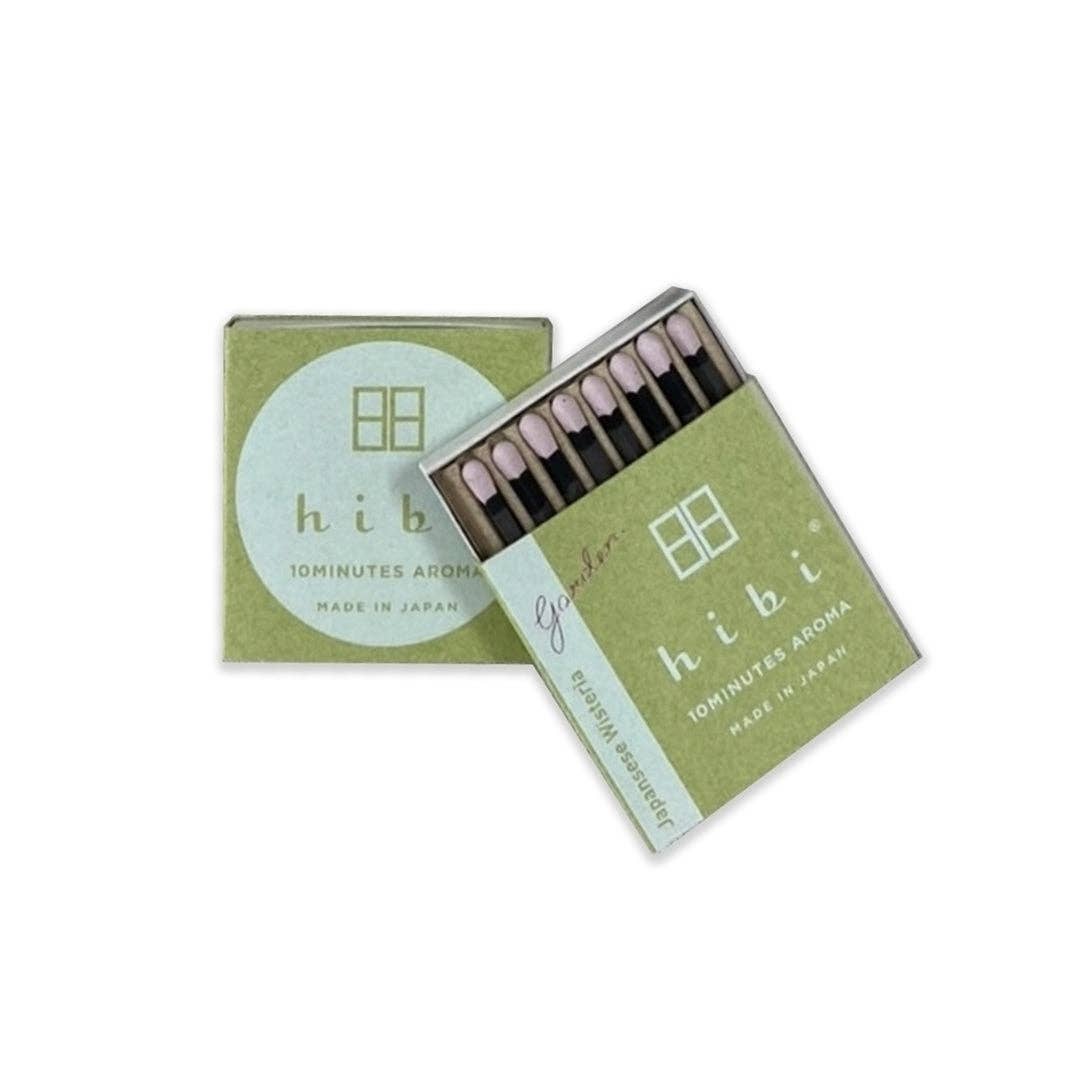 Hibi - Box of 8 Incense Matches: Ylang Ylang