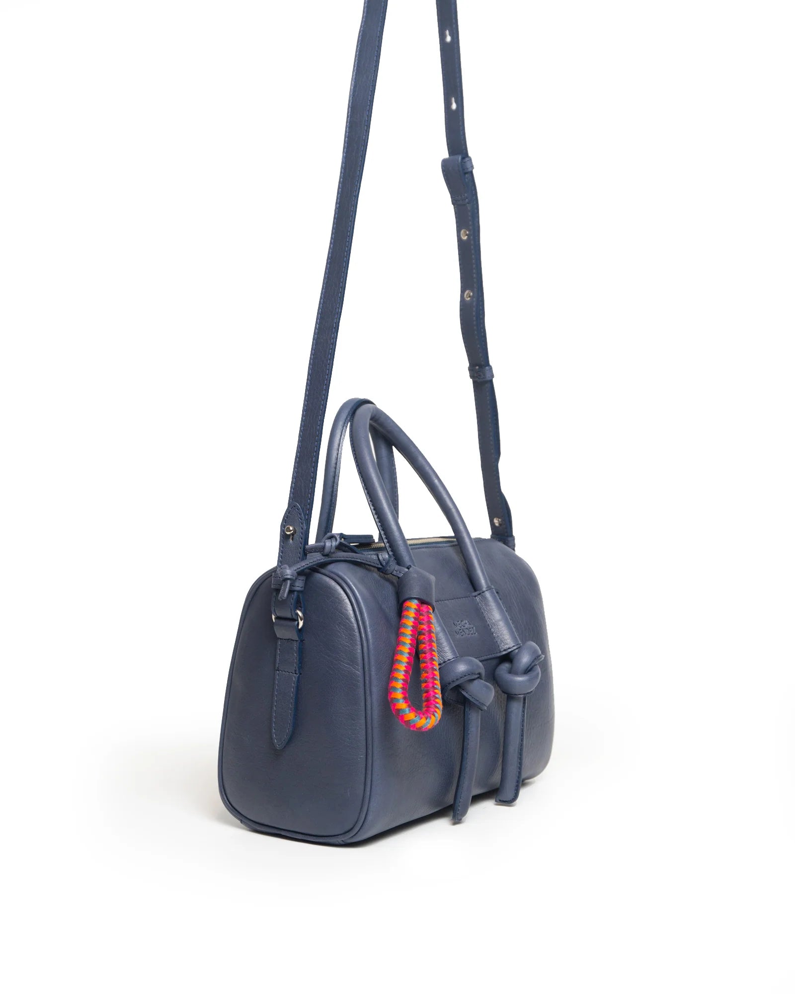 Mecha Mendez - Trunk Handbag - Blue